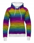 Preview: Wavy Stripes - Streifen bunt - Sweat angeraut